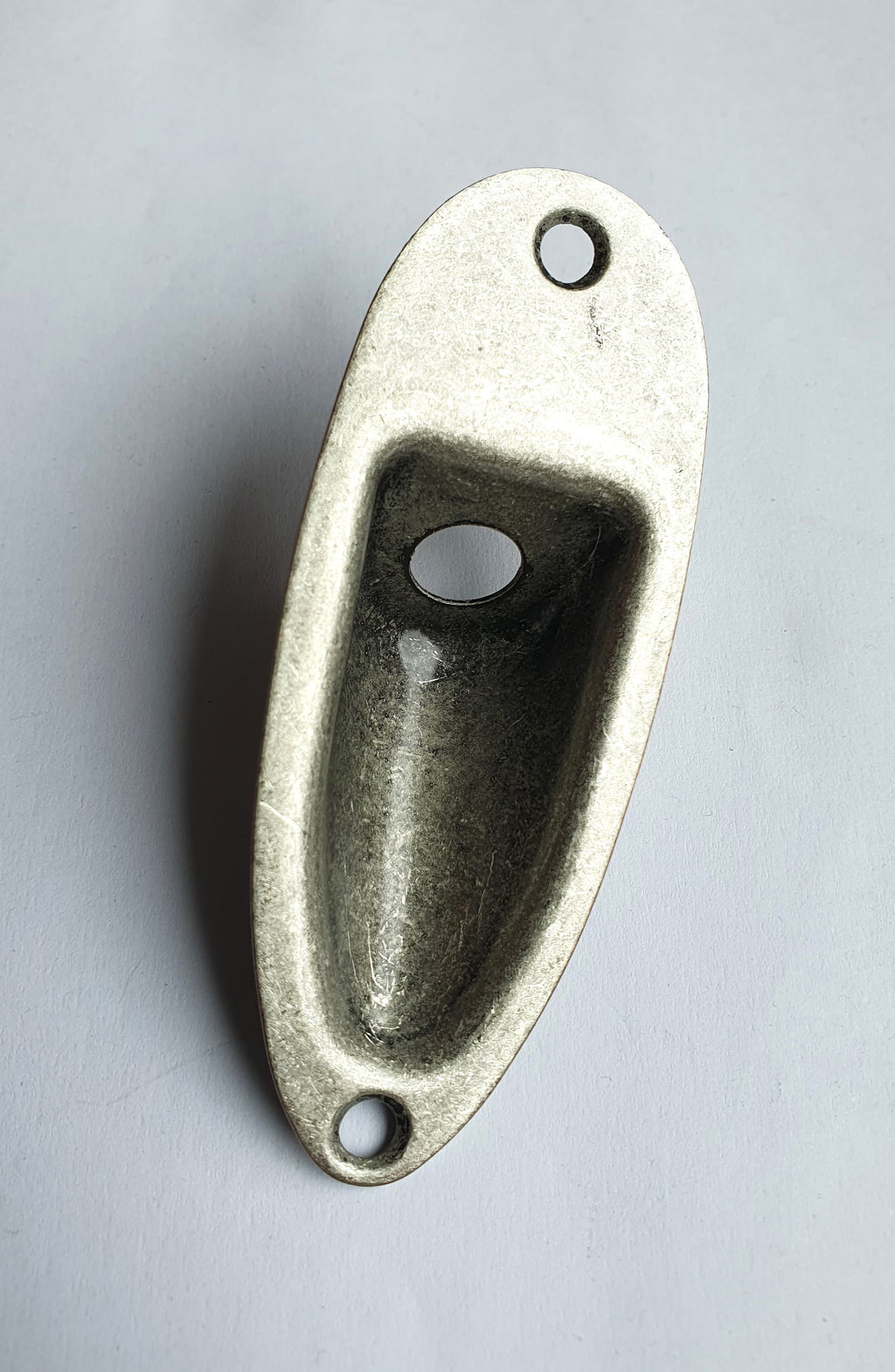 göldo Buchsenblech Jack-Plate für Strat Antique