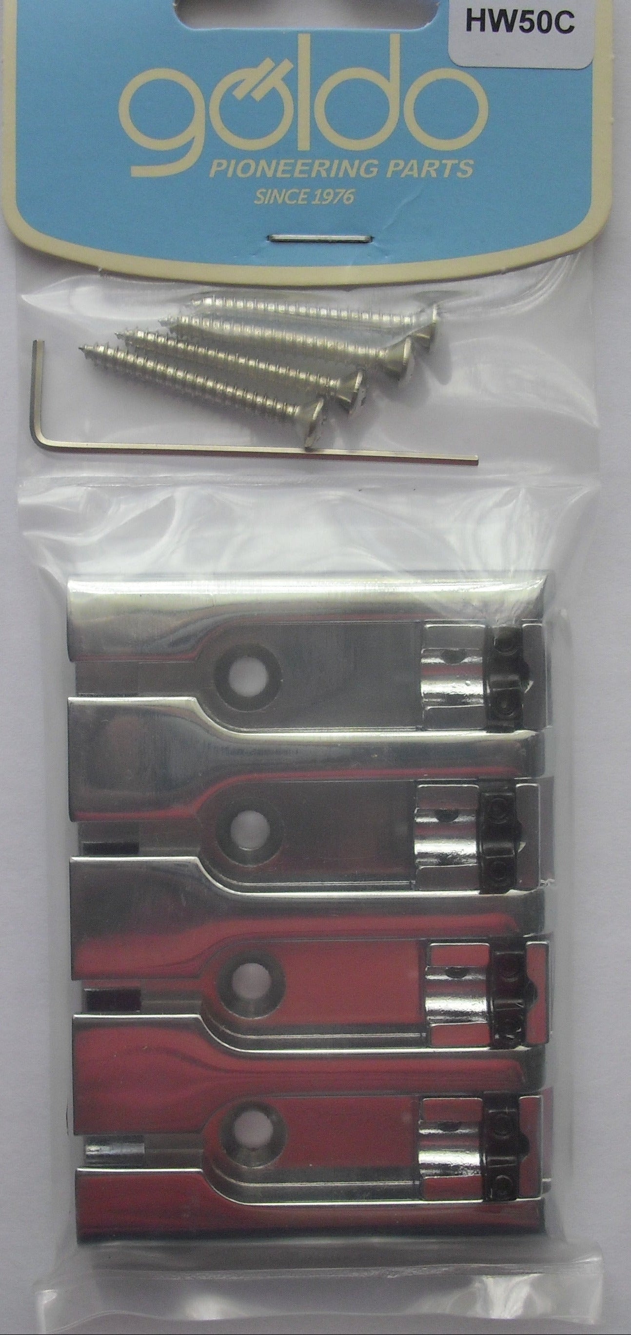 göldo "Deluxe" 3D Bass-Bridge 4-string Chrome