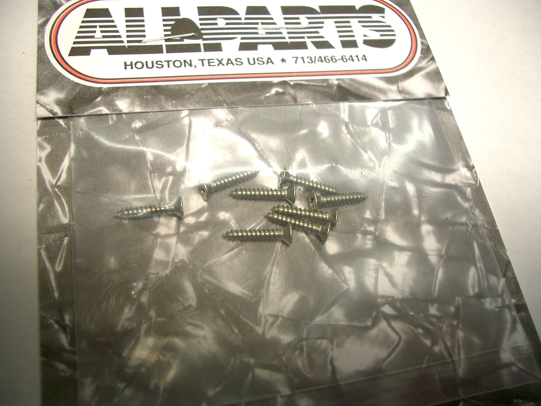8 Allparts Humbucker Rahmenschrauben, 13mm stainless