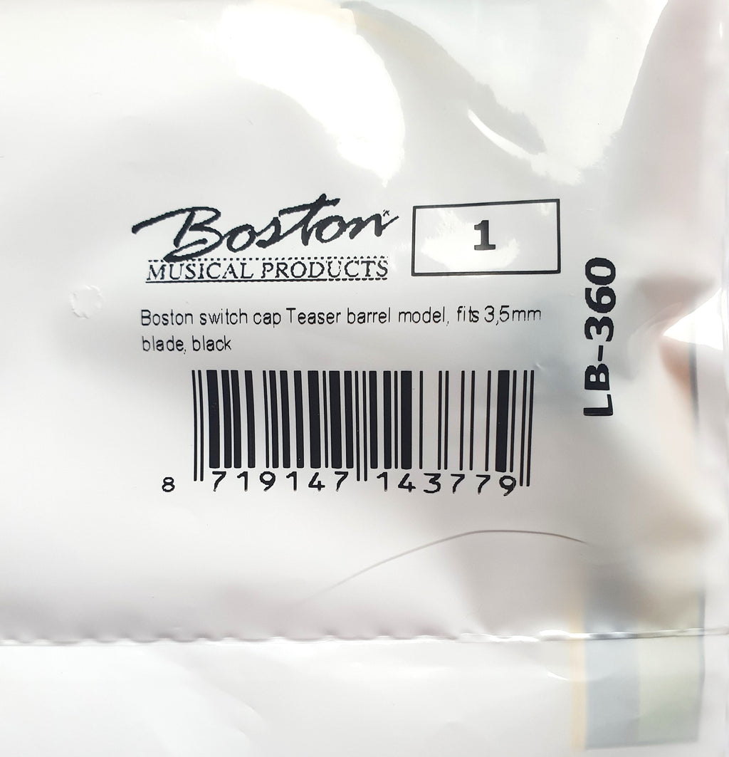 Boston F-Style Schalterknopf Switch Tip f. Tele Barrel black