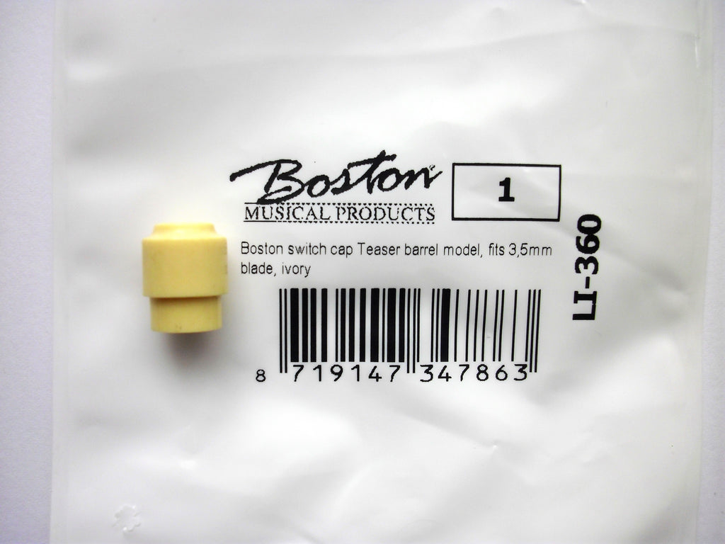 Boston F-Style Schalterknopf Switch Tip f. Tele Barrel ivory