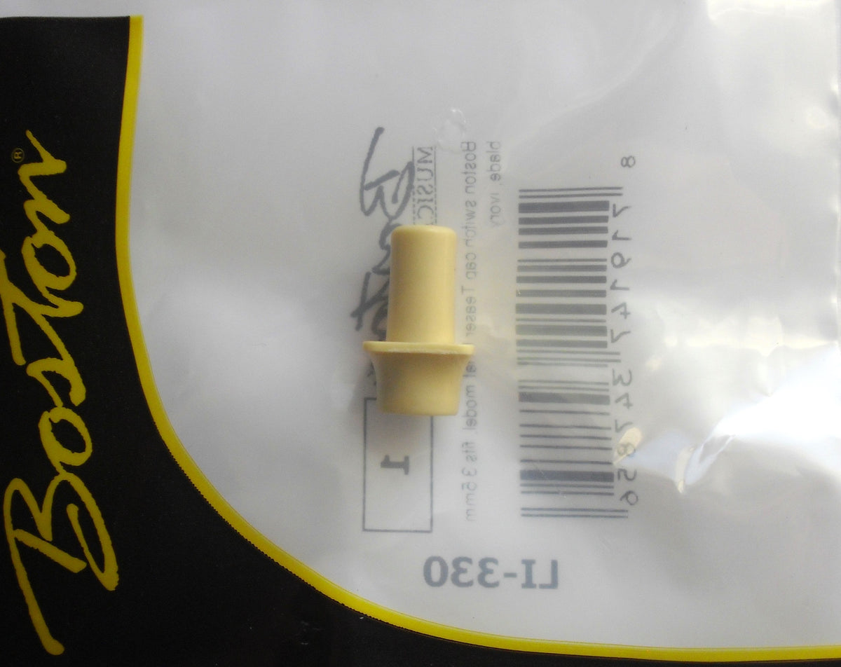 Boston F-Style Schalterknopf Switch Tip f. Tele HiHat ivory