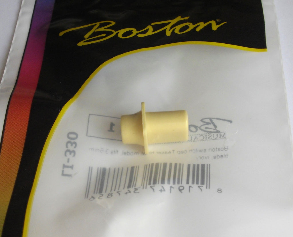Boston F-Style Schalterknopf Switch Tip f. Tele HiHat ivory