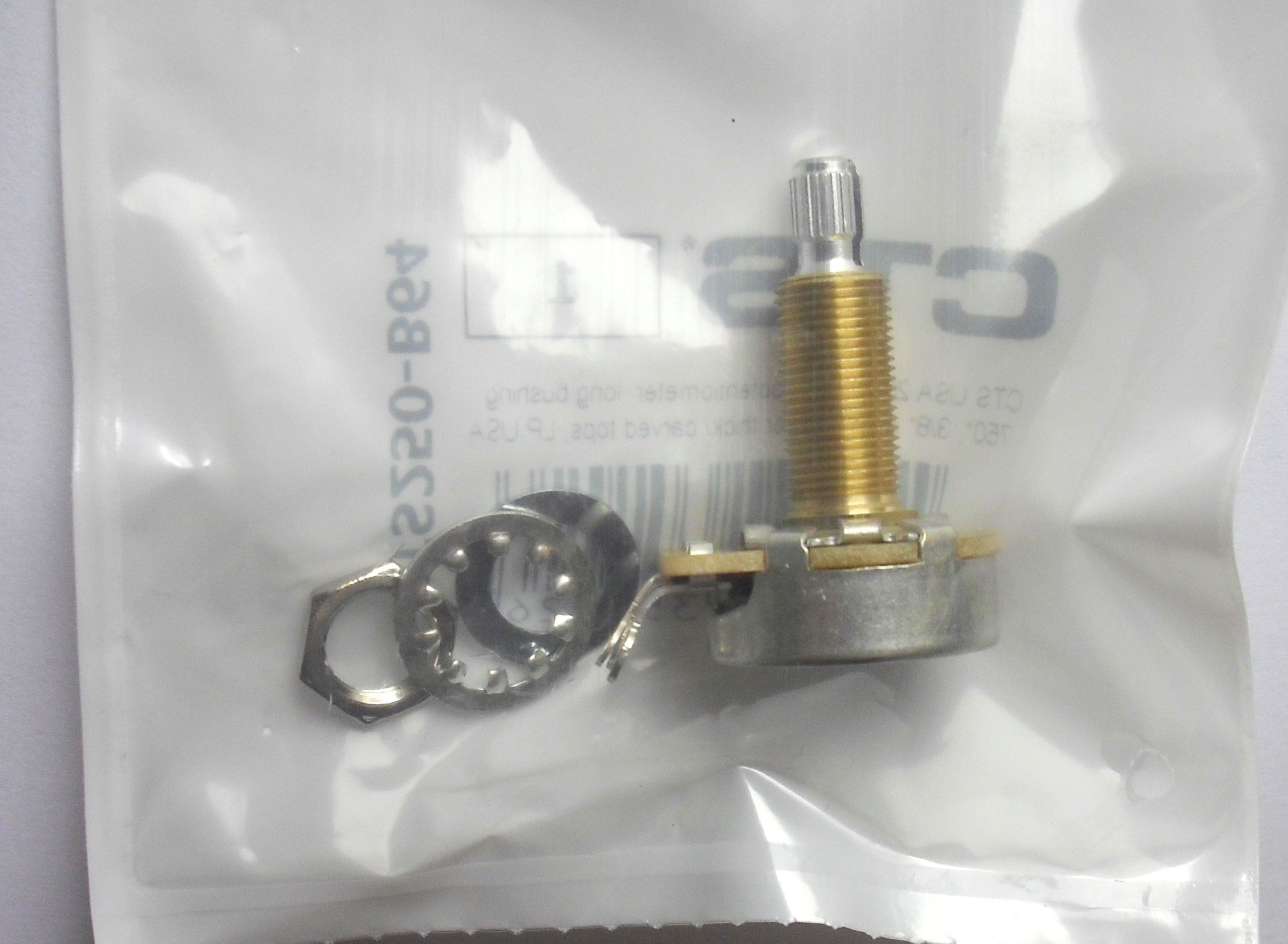 CTS-Poti 10mm Potentiometer long shaft 250 kOhm, B linear