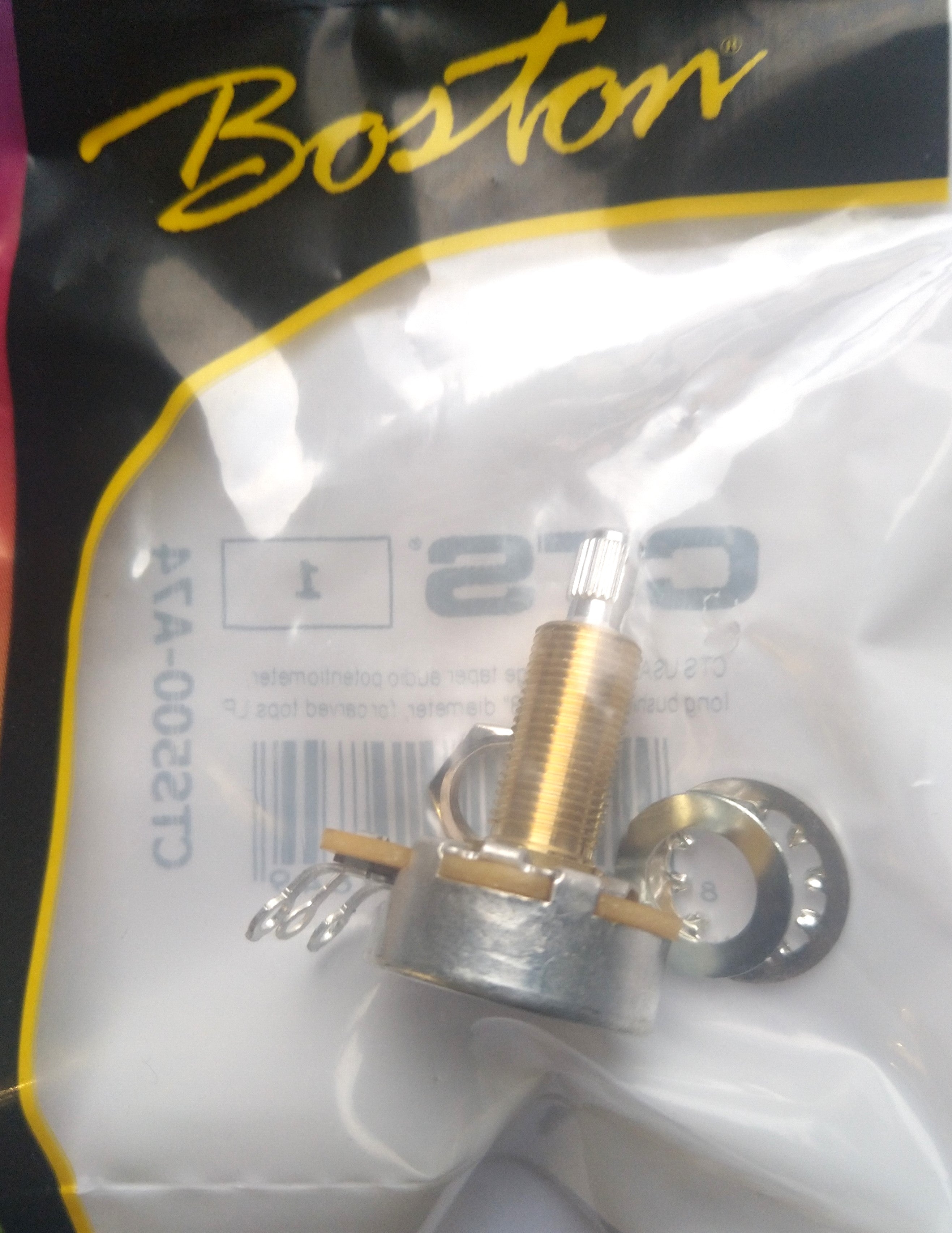 CTS USA Vintage Audio Potentiometer, long shaft 500 kOhm, 30% log