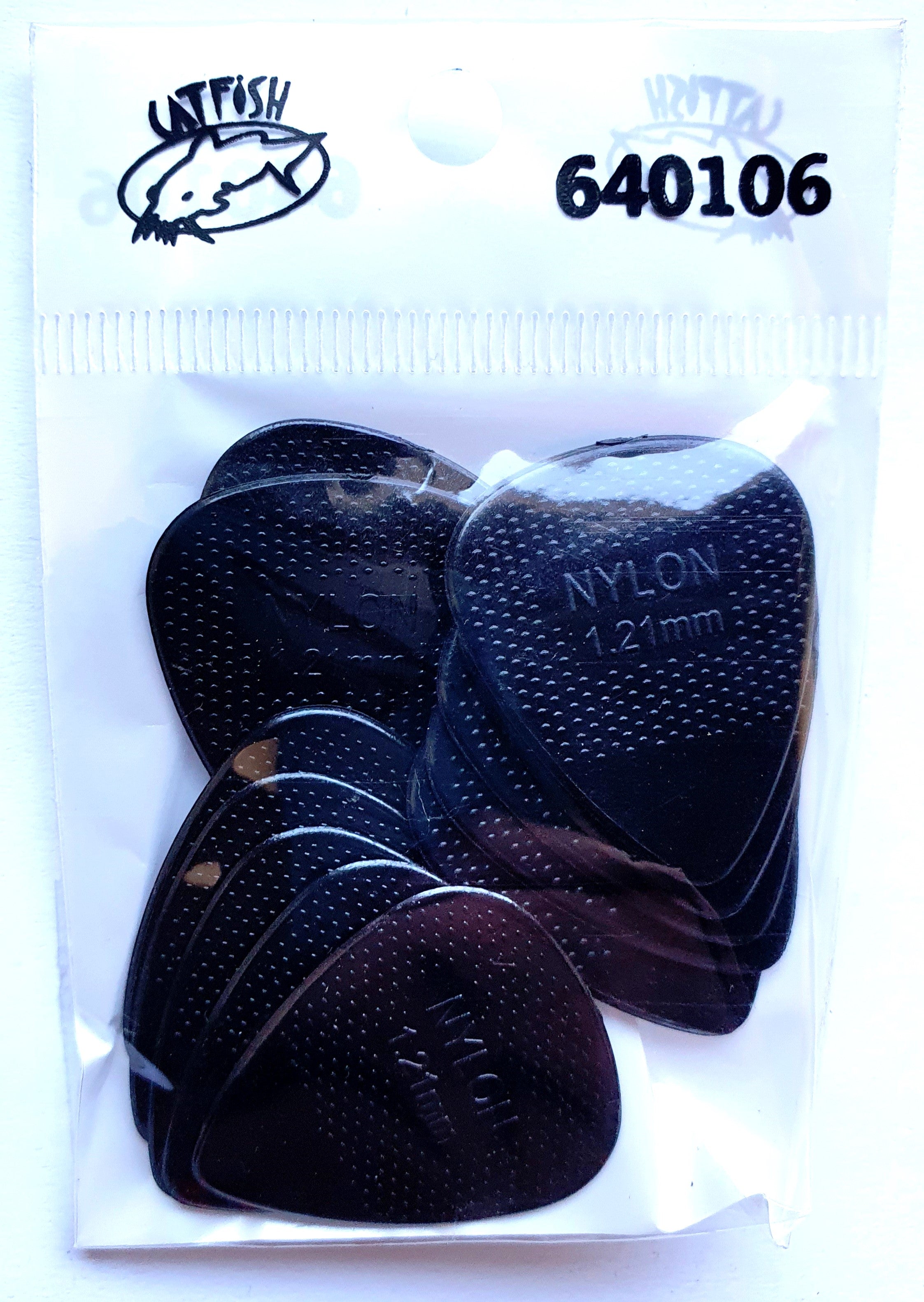 12 Catfish Nylon Picks Plektren 1,21 mm Plektrum