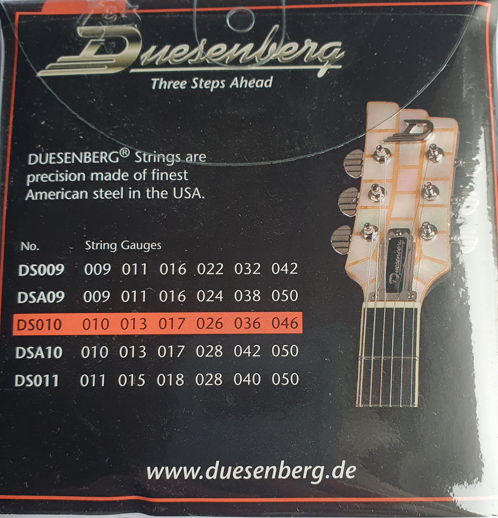 Duesenberg Electric Guitar Strings / Gitarren Saiten 010-046