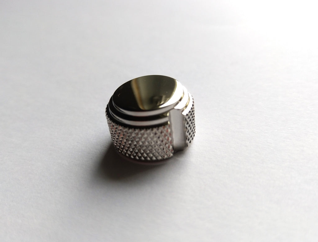 Duesenberg Control Knob Poti-knopf nickel 18 mm, flach