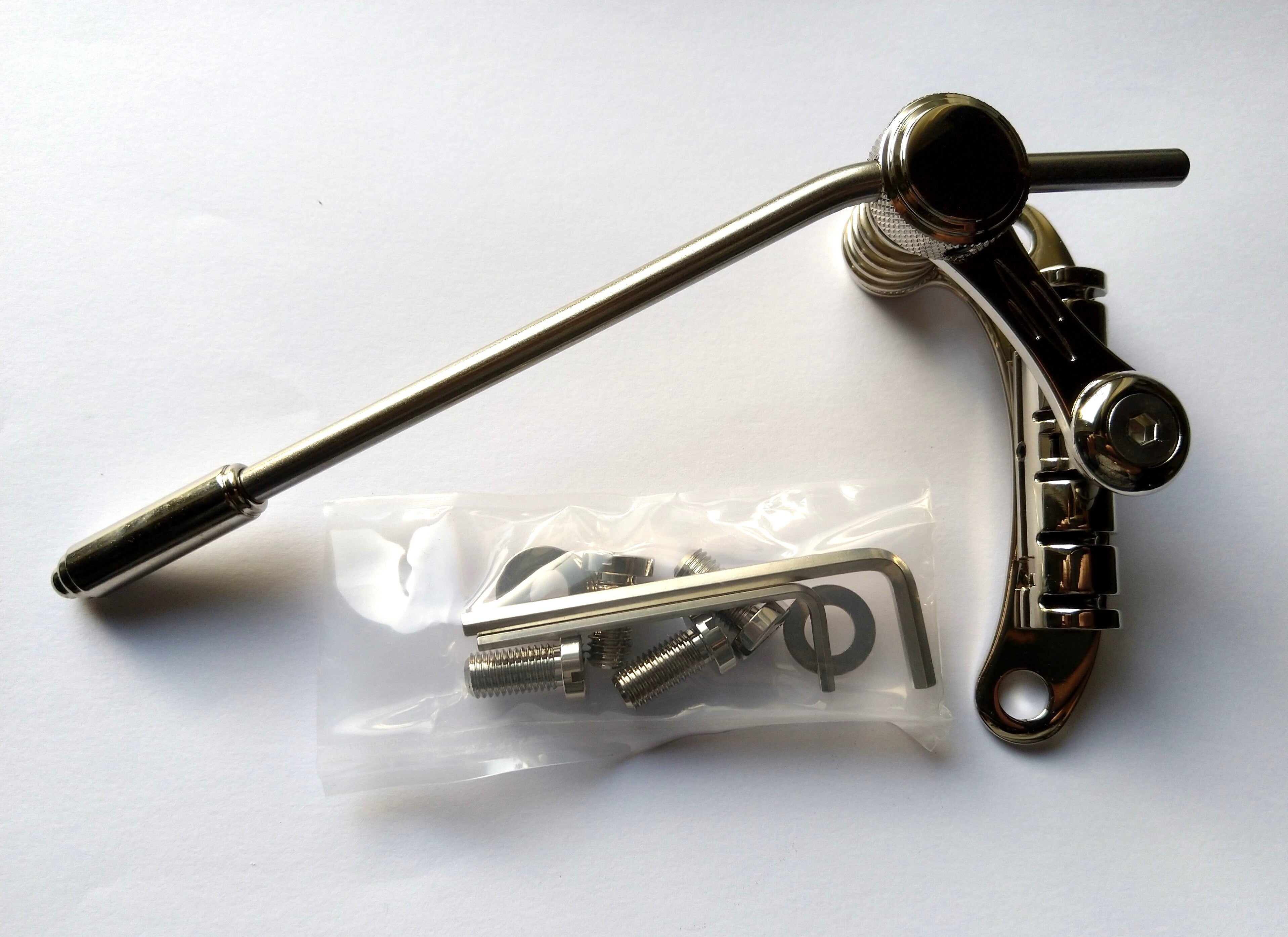 Duesenberg Les Trem II, G-Style Tremolo Nickel