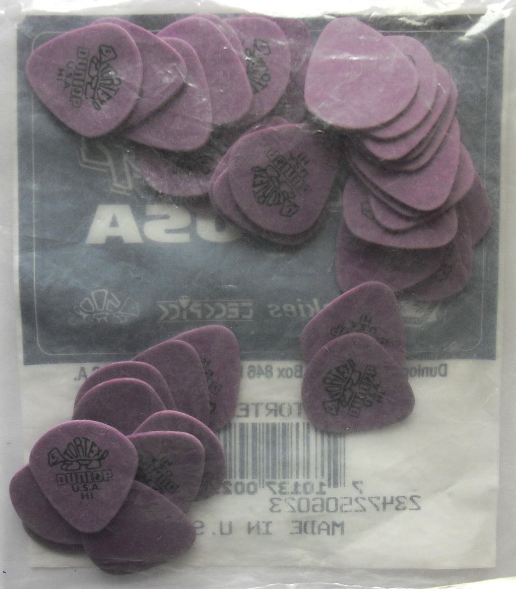 36 Dunlop 472RH1 Picks Tortex Jazz H1 Plektren 1,14 mm Plektrum