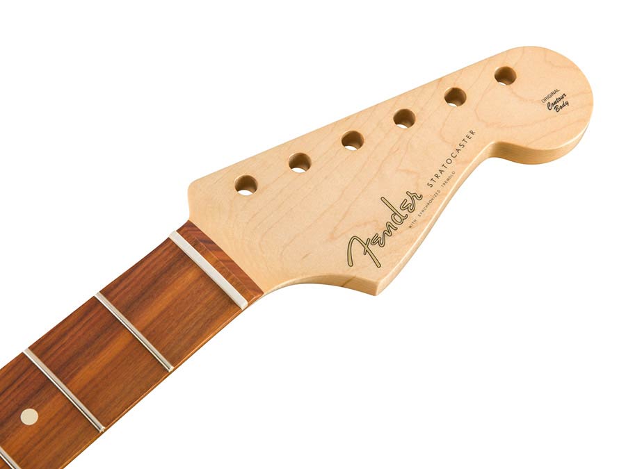 Fender® Genuine Replacement 60´s Stratocaster Neck, PaoFerro, 12" 21 Bünde