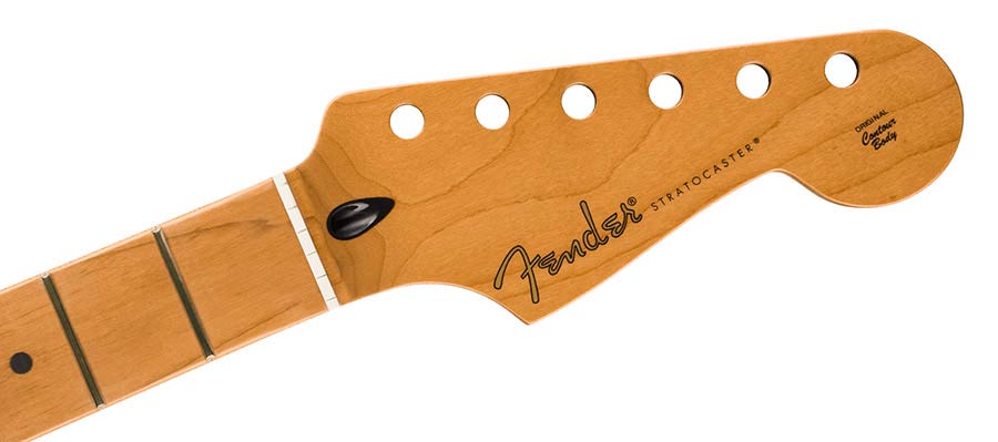 Fender® Genuine Replacement Neck Satin Roasted Maple f. Strat, 12" 22 Bünde