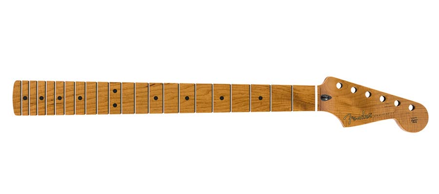 Fender® Genuine Replacement Neck Roasted Maple f. Strat, 9.5" 21 Bünde