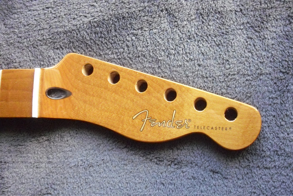 Fender® Genuine Replacement Neck Roasted Maple f. Tele, 9.5" 21 Bünde