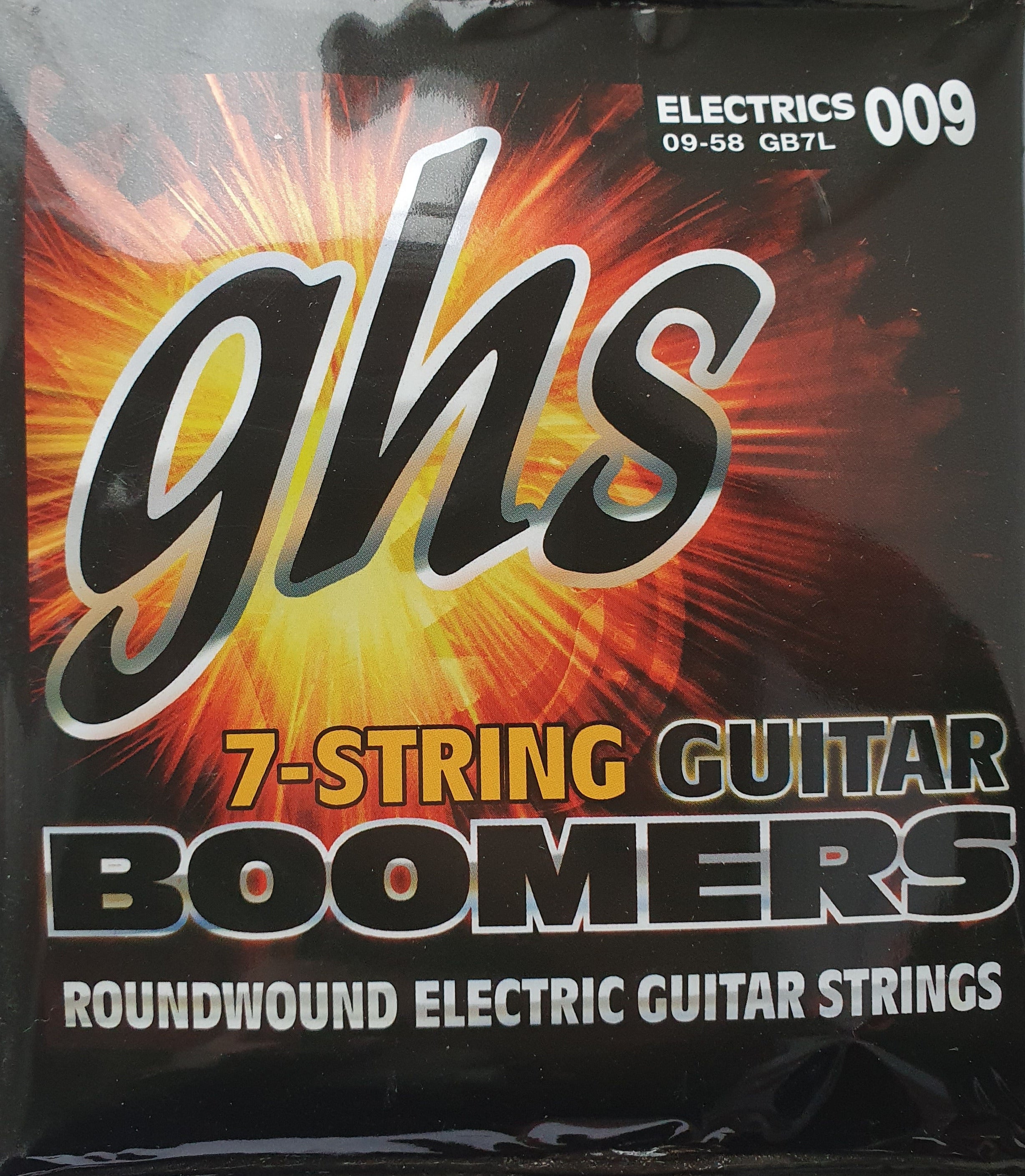 GHS GB7L E-Gitarren-Saiten 7-String Guitar Boomers 009-058