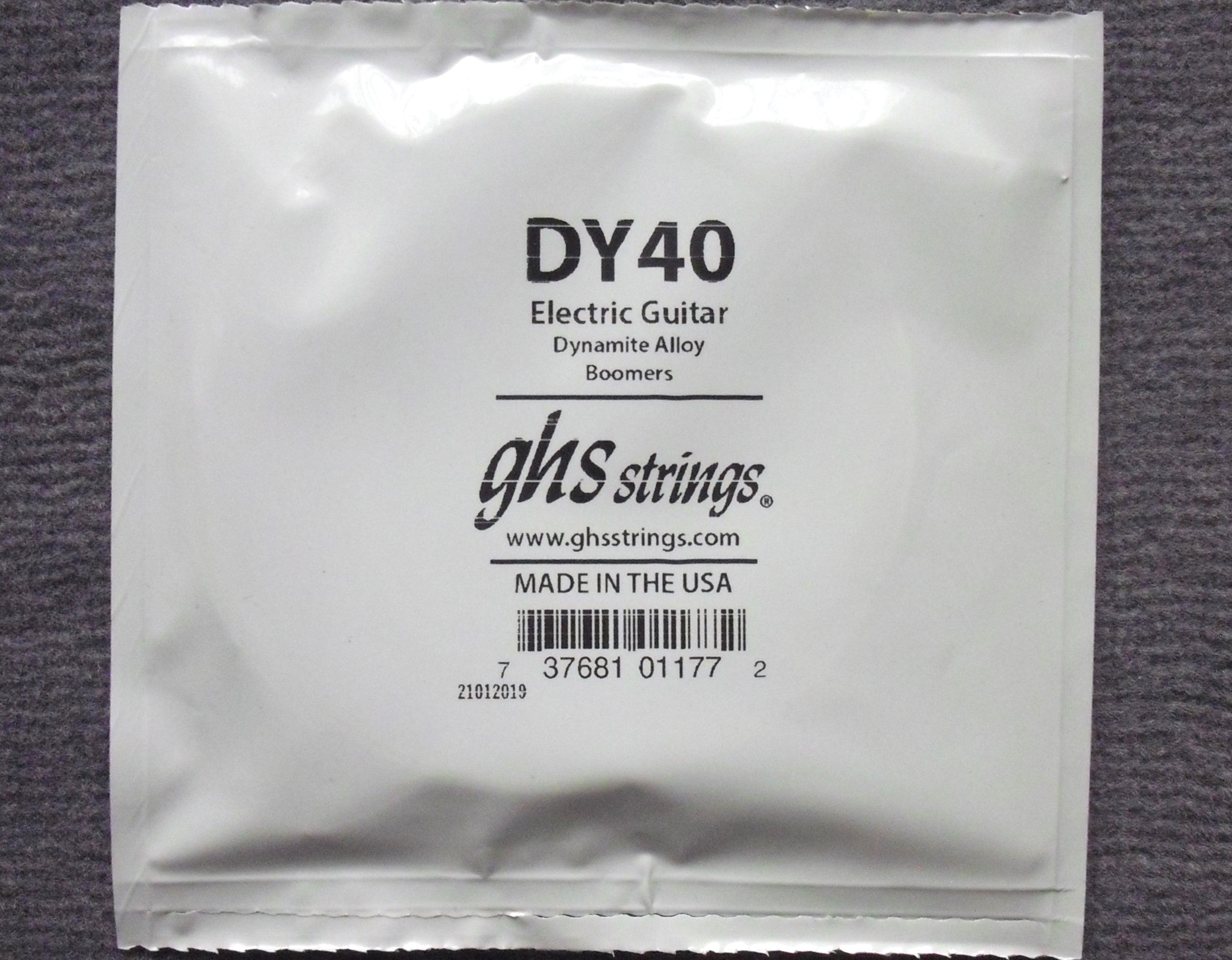 GHS Einzel-Saite E-Gitarren-Saite Single String 040w