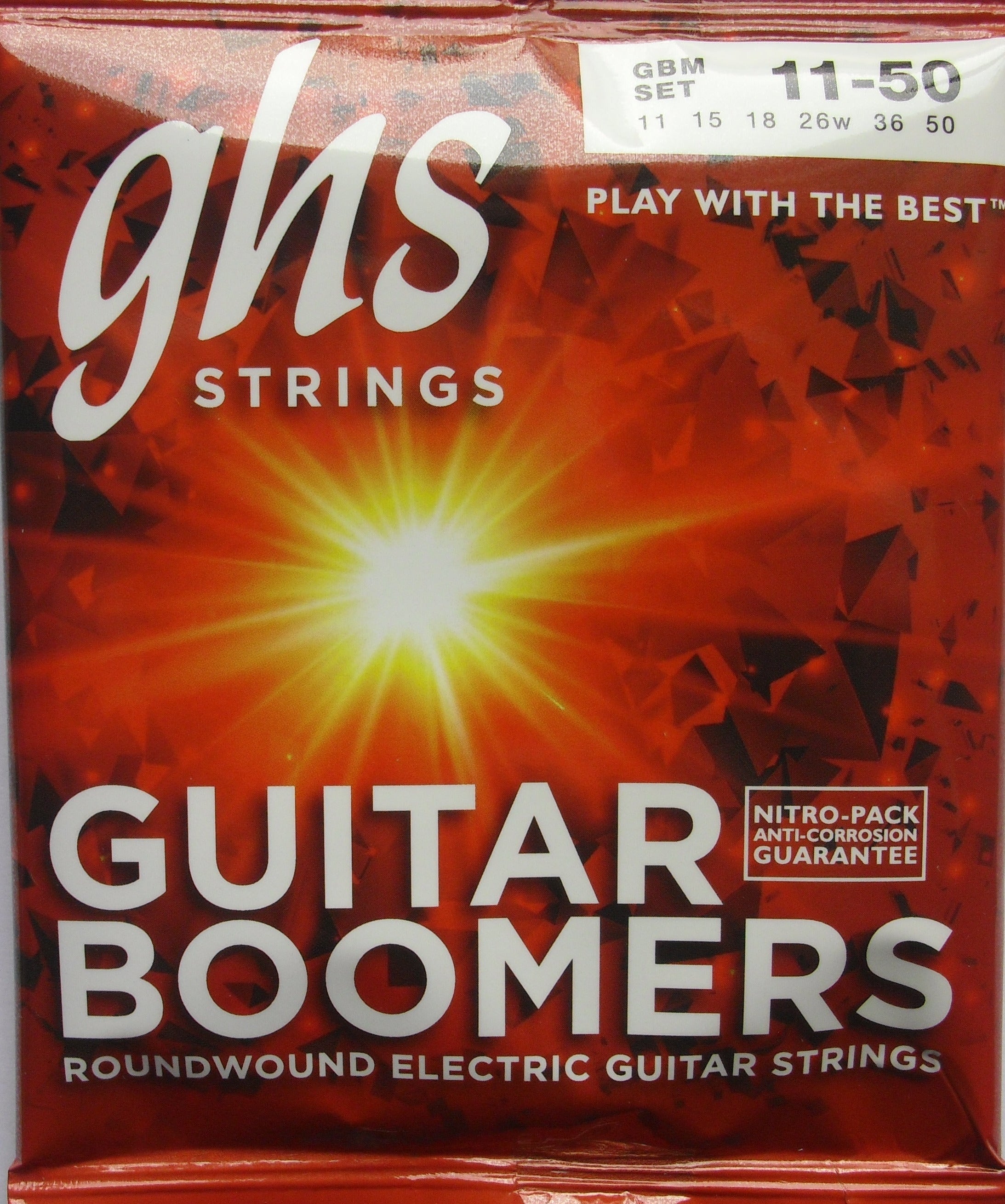 GHS GBM E-Gitarren-Saiten Mediumt 011-050