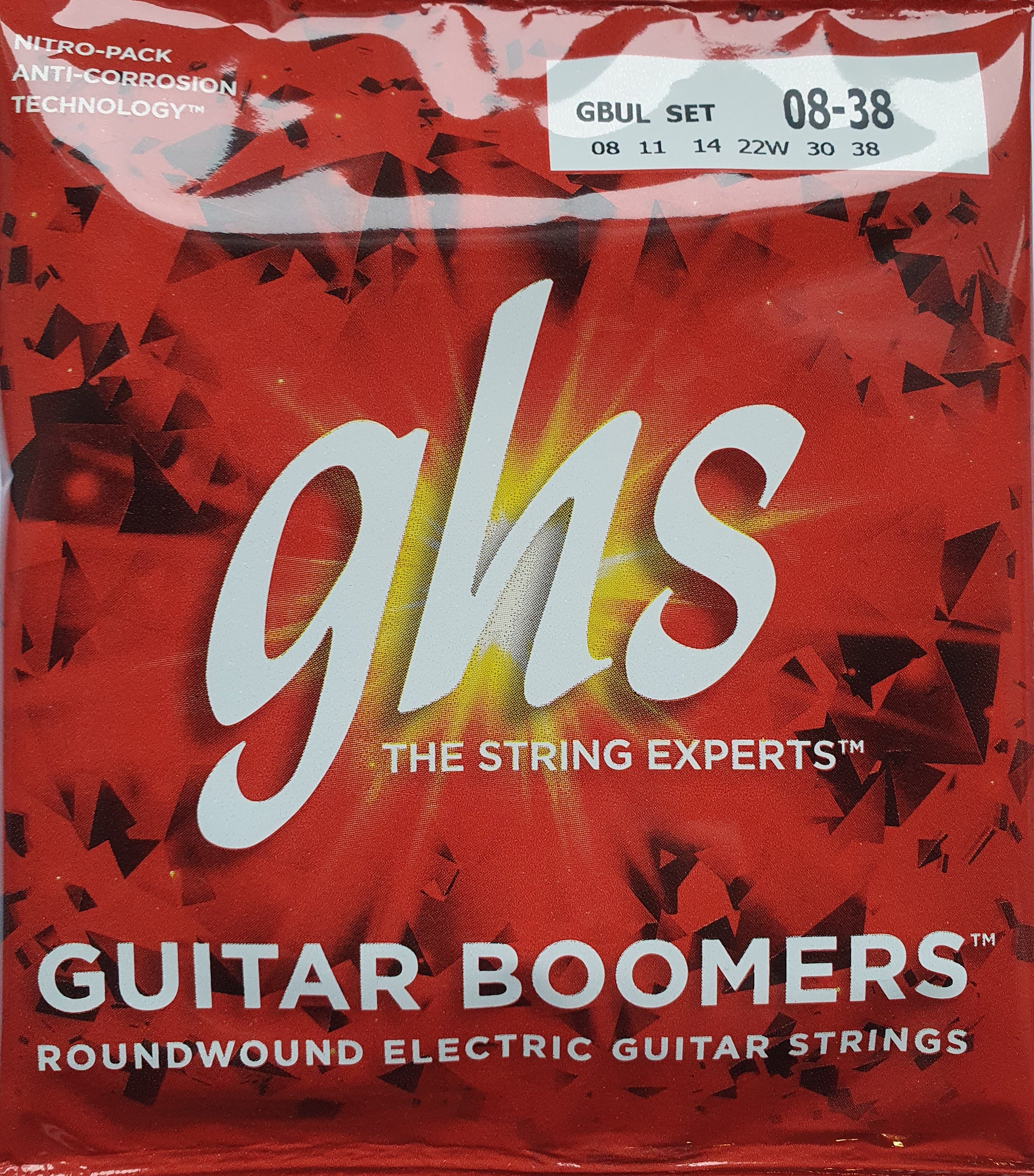 GHS GBUL E-Gitarren-Saiten Ultra Light 008-038