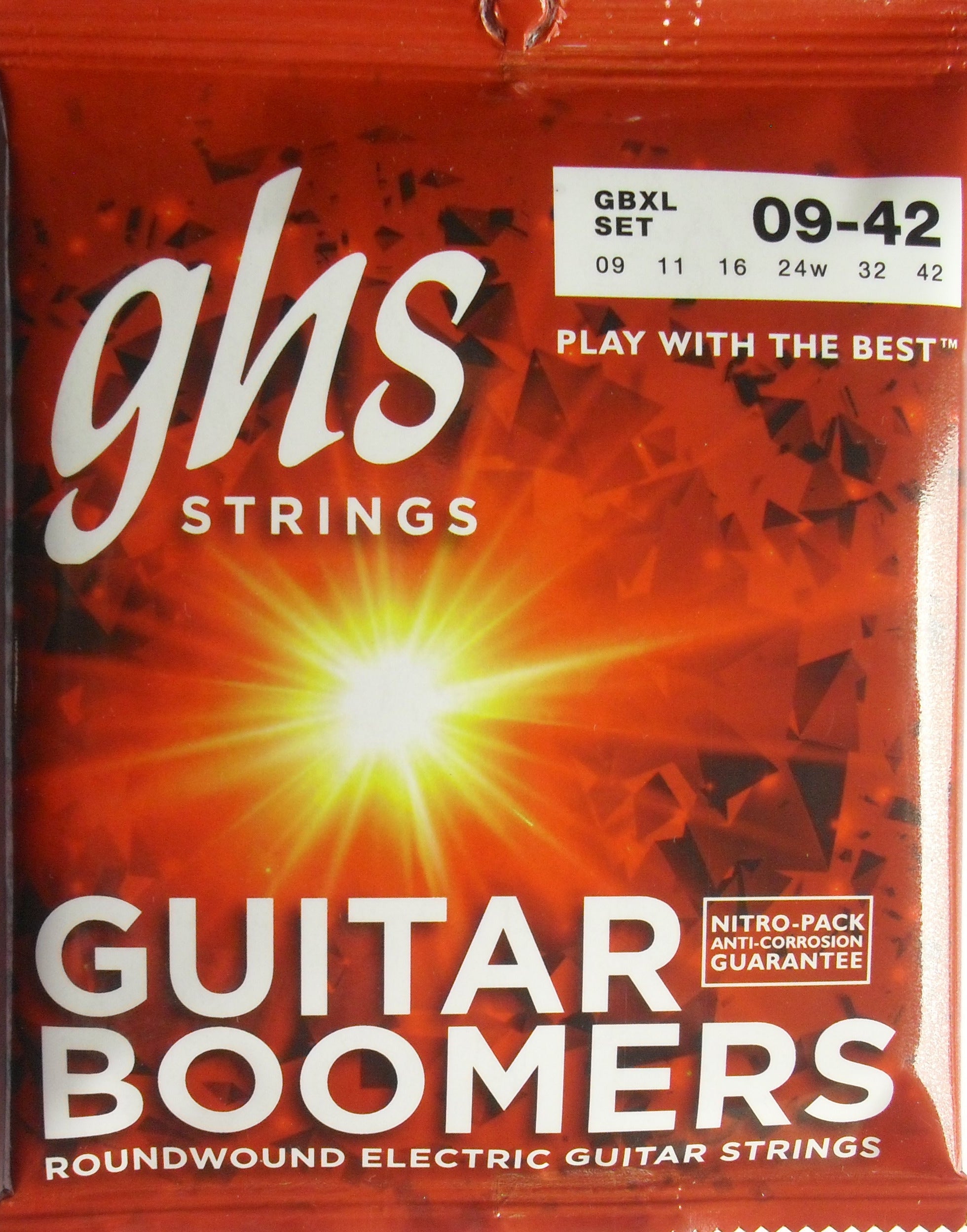 GHS GBXL E-Gitarren-Saiten Extra Light 009-042