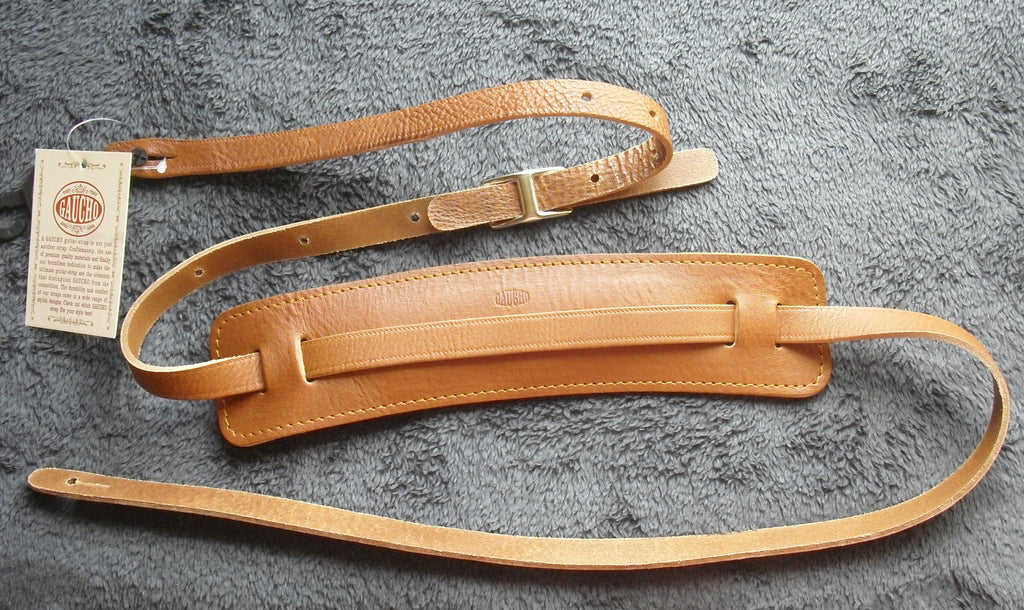 Gitarrengurt Gaucho Vintage Leather Strap braun
