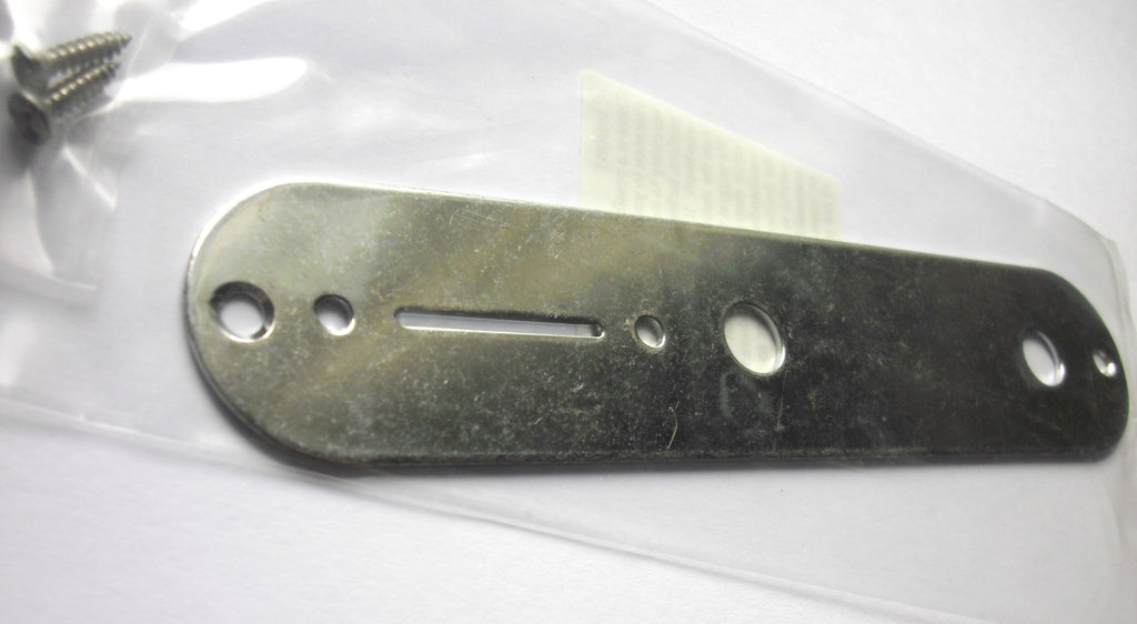 Gotoh Relic Control Plate CP-10 Kontrollplatte für Tele Aged chrome