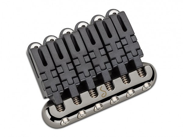 Schaller Hannes 6-string Guitar Bridge Ruthenium