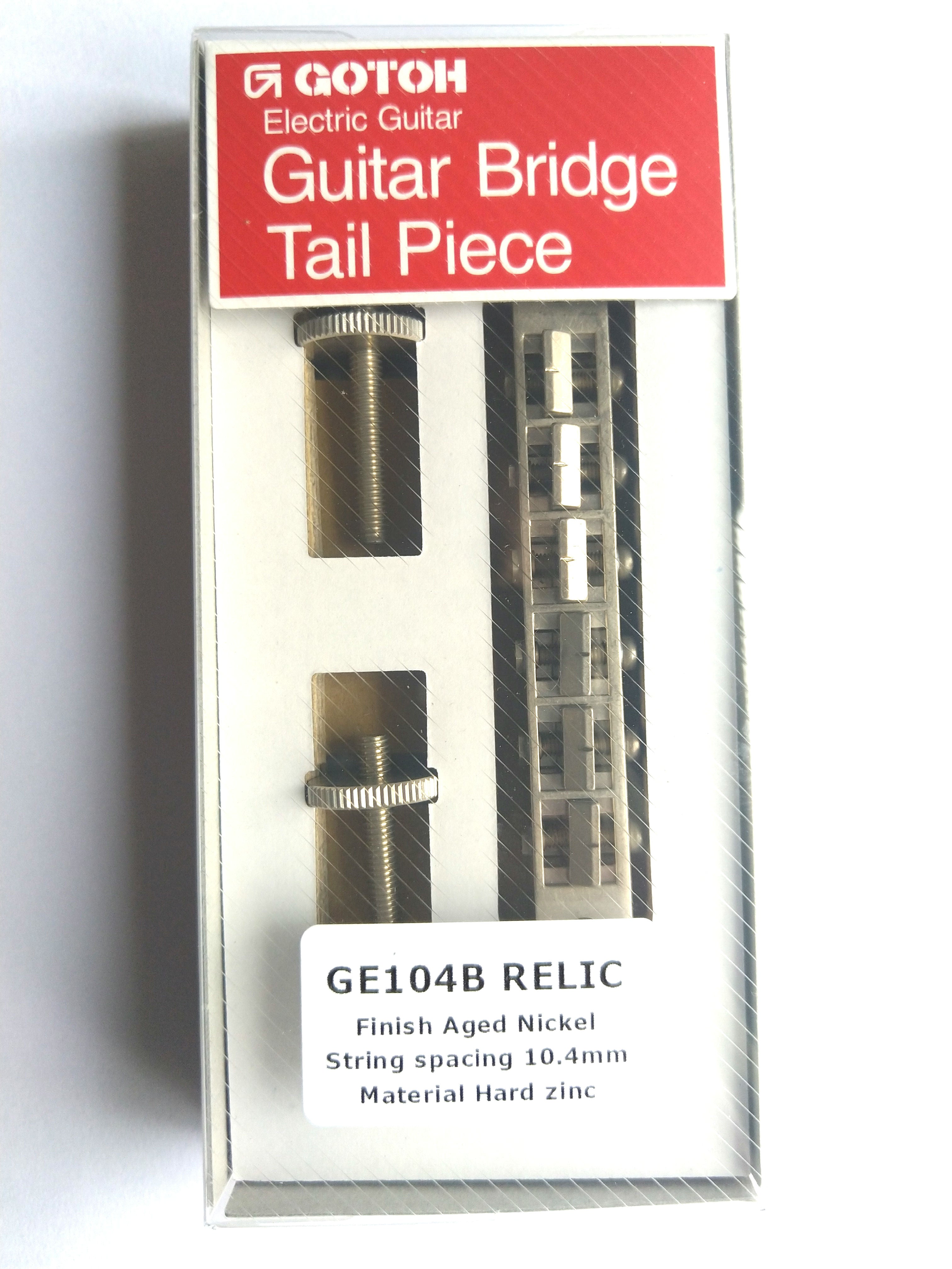 Gotoh GE-104B Tunamatic - Bridge Relic ABR-Style aged Nickel