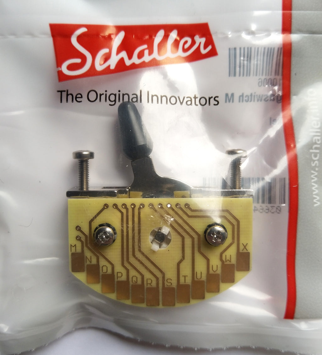 Schaller Megaswitch Type M, 5-Wege SSS-HH