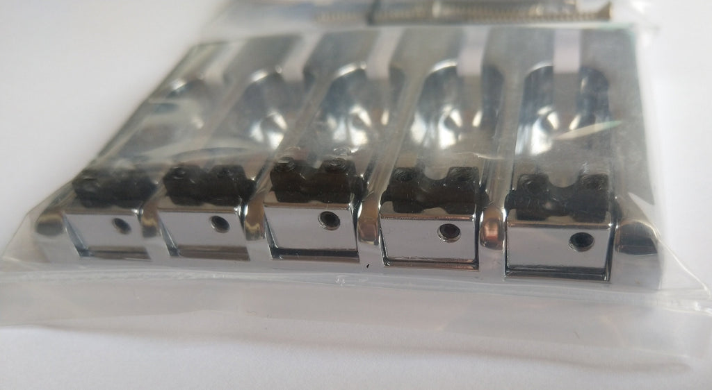 göldo "Deluxe" 3D Bass-Bridge 5-string Chrome