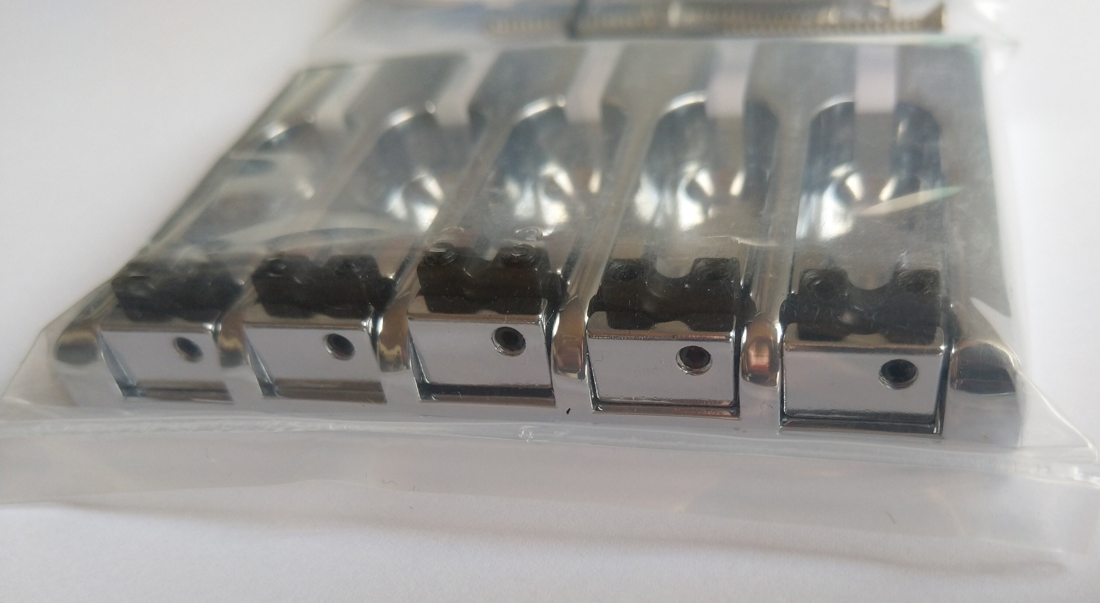 göldo "Deluxe" 3D Bass-Bridge 5-string Chrome