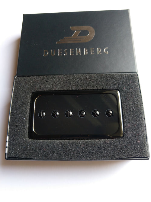 Duesenberg Domino P90 Pickup Bridge, Black
