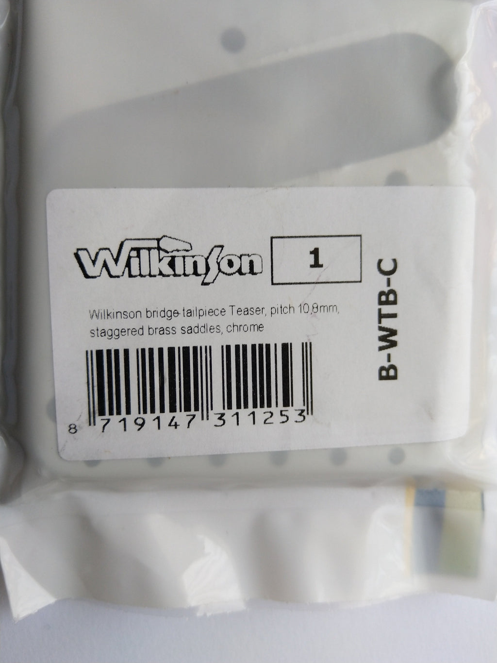 Wilkinson B-WTB-C Bridge für Tele Chrome