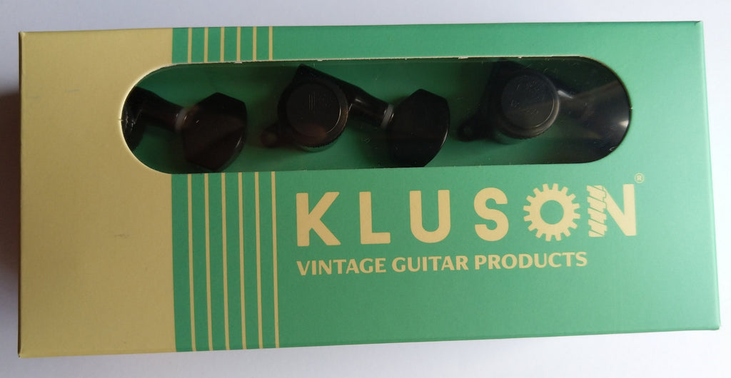 Kluson Modern "Backlock" / German / 6L Black