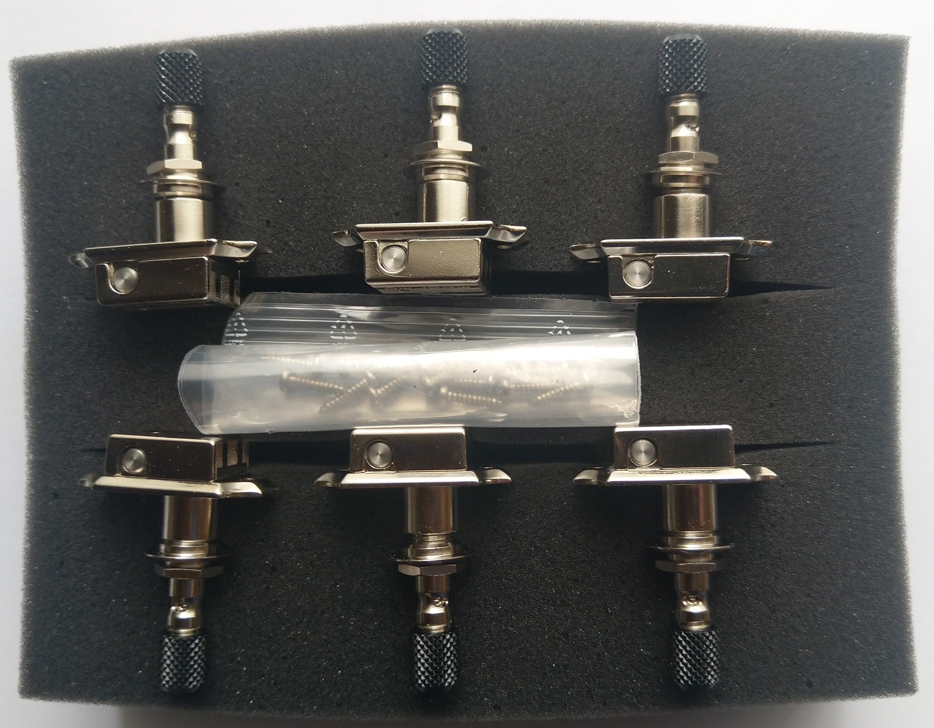 Schaller G-Series Deluxe KeyStone SR Toplocking Mechaniken 3+3 Nickel