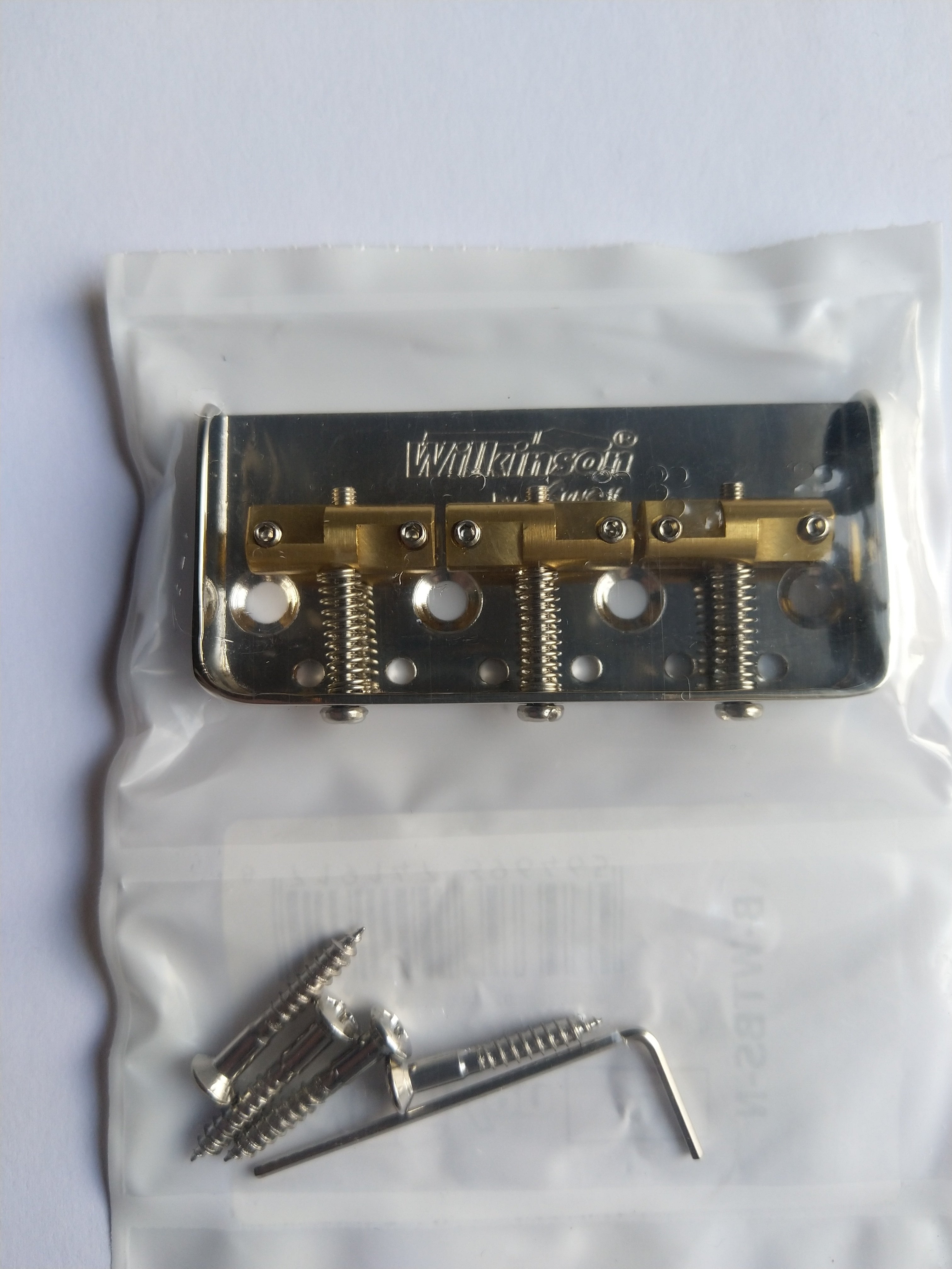 Wilkinson B-WTBS-N Short Bridge für Tele Nickel
