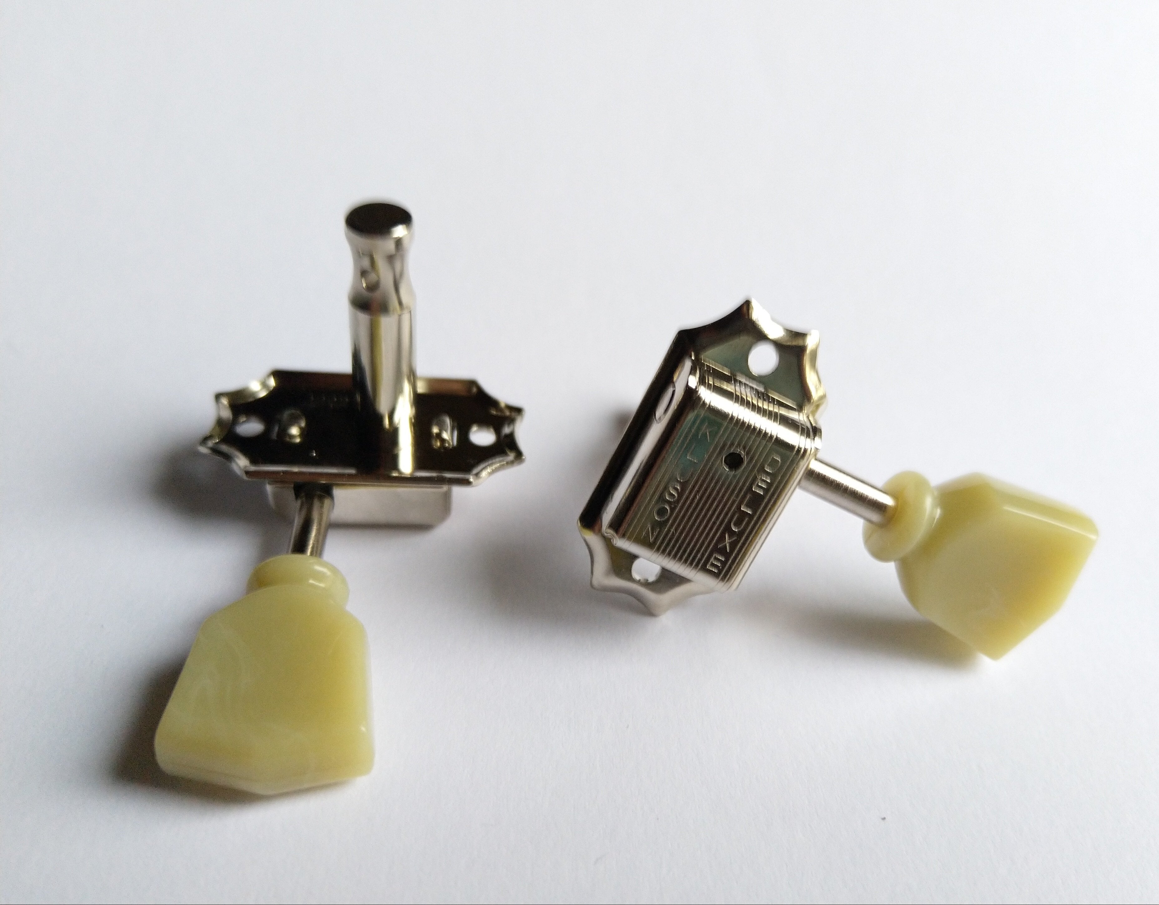 Kluson Traditional "Double Line" Mechaniken Tuners / Tulip/ 3+3 Nickel