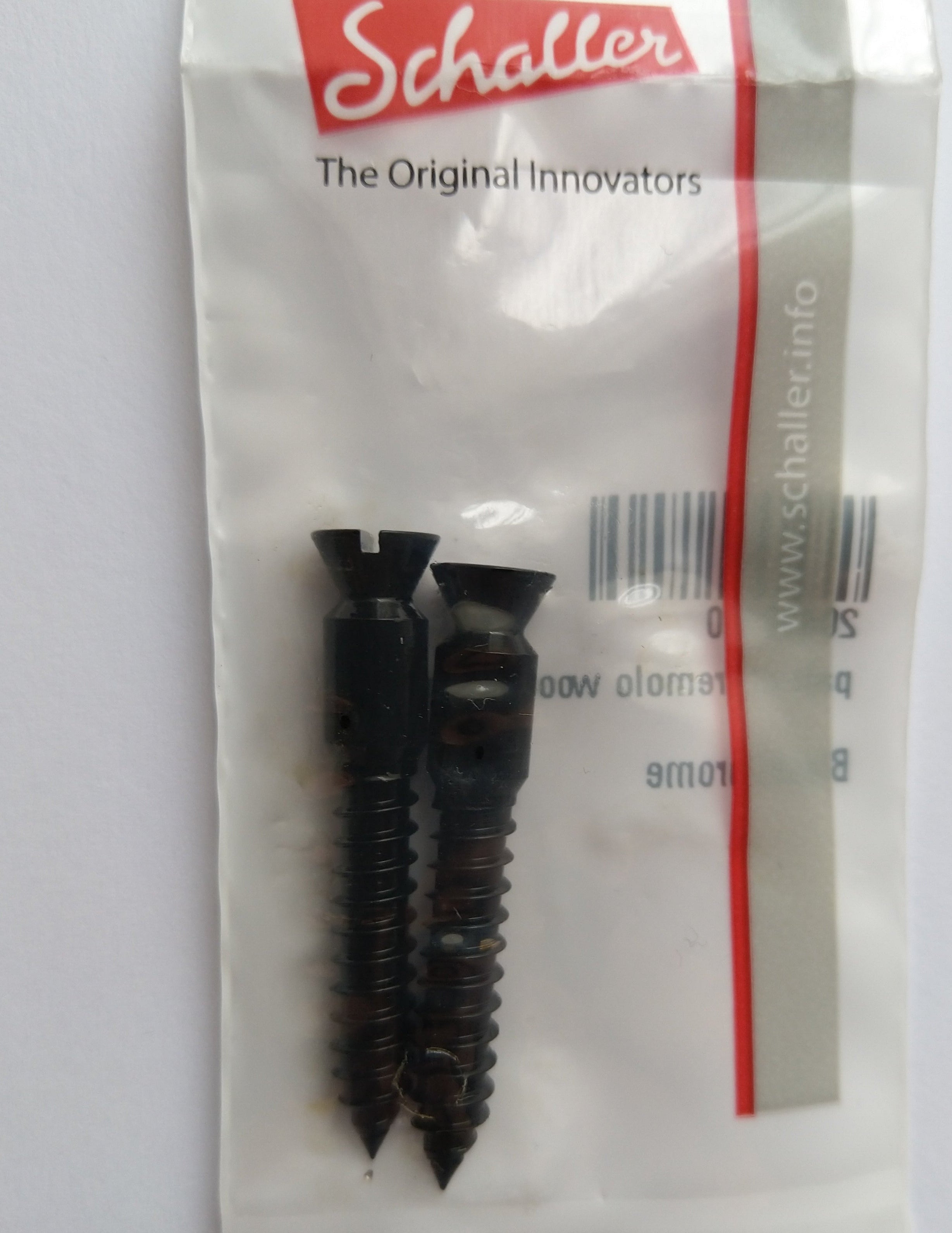 Schaller pair of woodscrews Pivot Schrauben f. Tremolo, Black