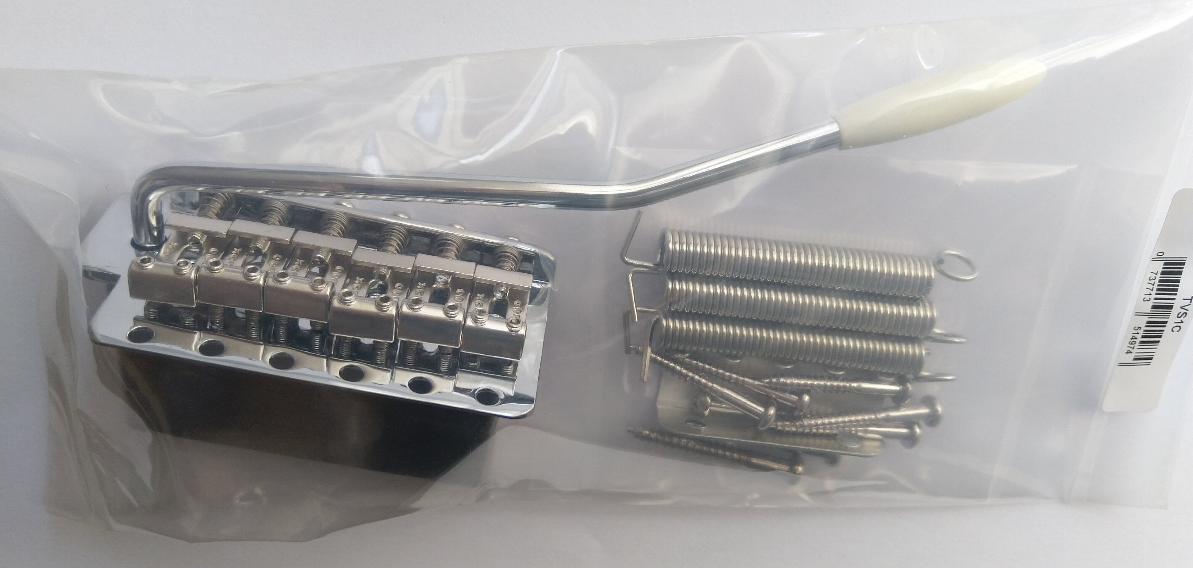 Göldo/Diego Deluxe SC Tremolo Chrome / Stahlblock