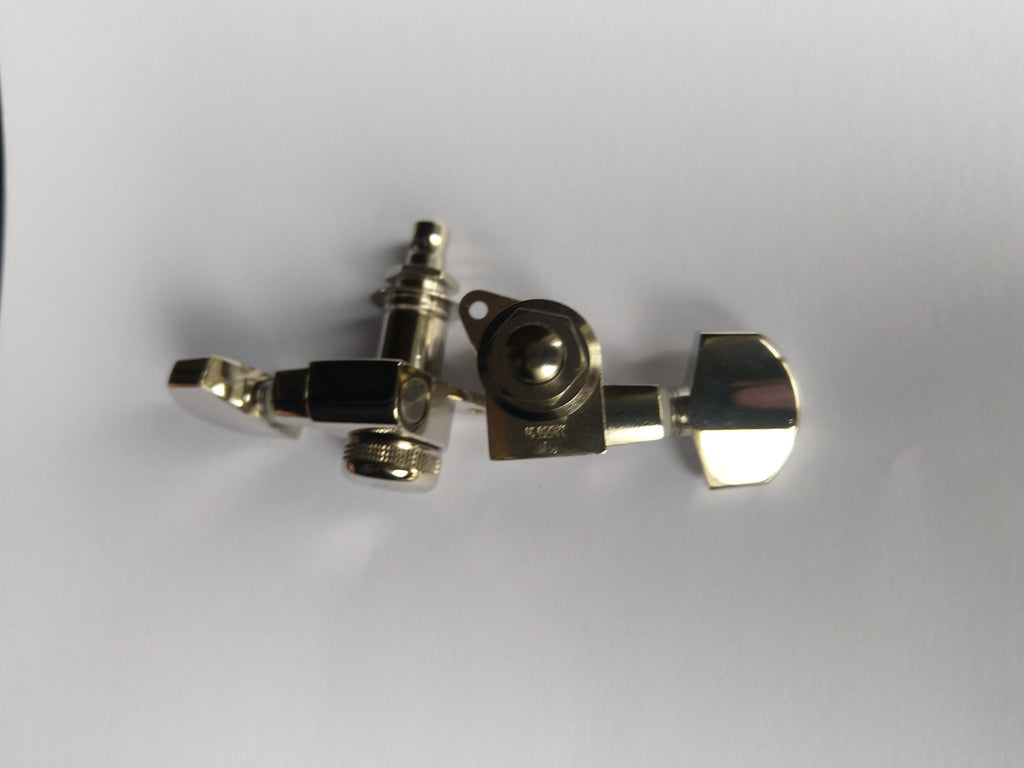 Schaller M6 Locking 19.5 Tuners 135° Mechaniken 3L 3R Nickel