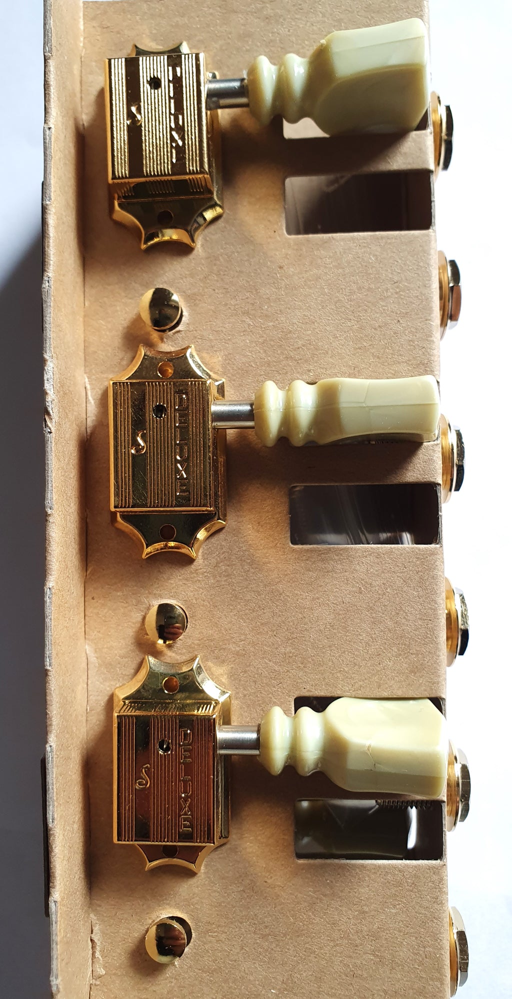 Schaller G-Series Deluxe KeyStone DR Solid (19.7/21.7/23.7) Mechaniken 3+3 Gold