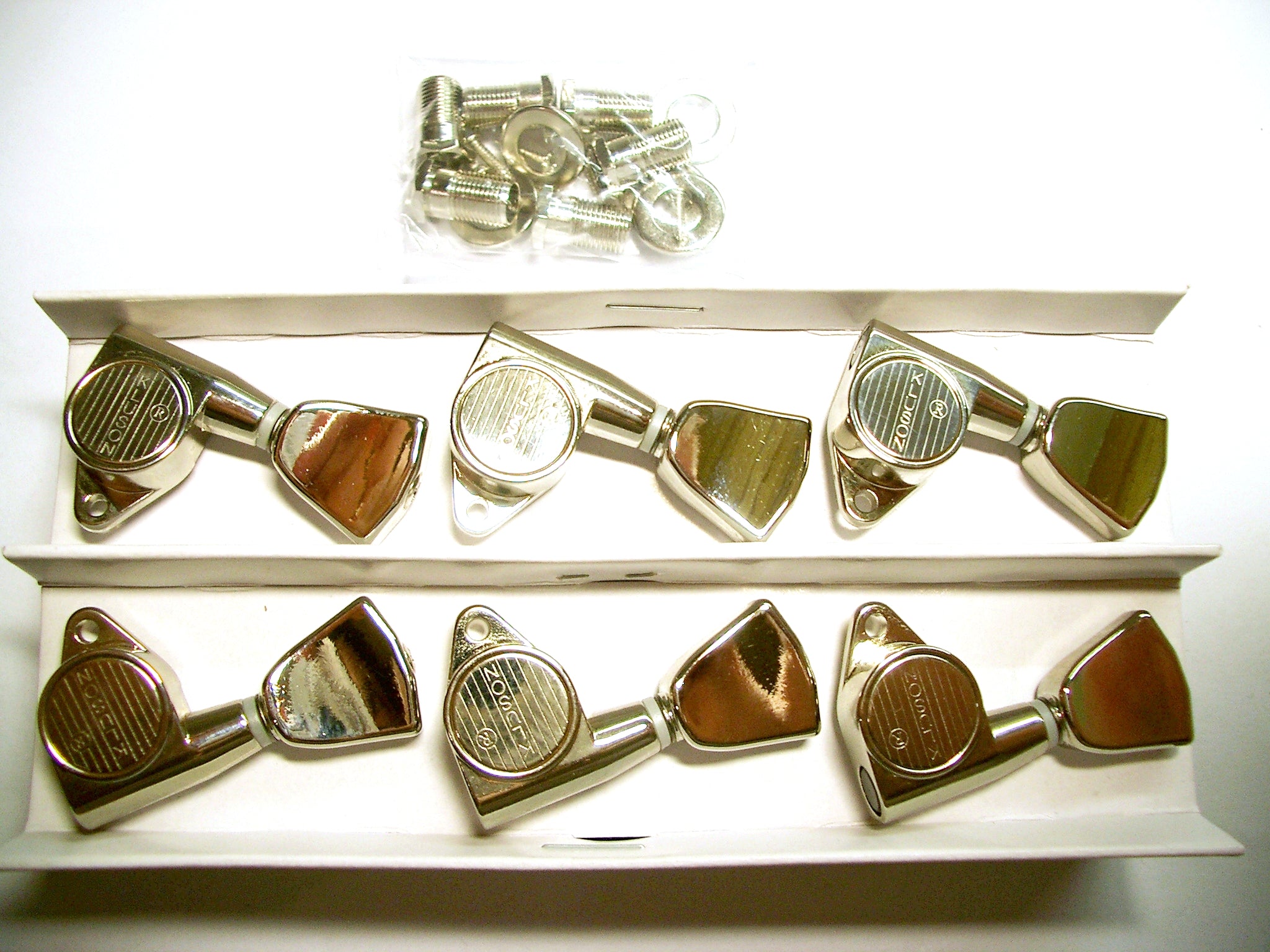 Kluson Modern "TopLock" / Tulip / 3+3 Nickel