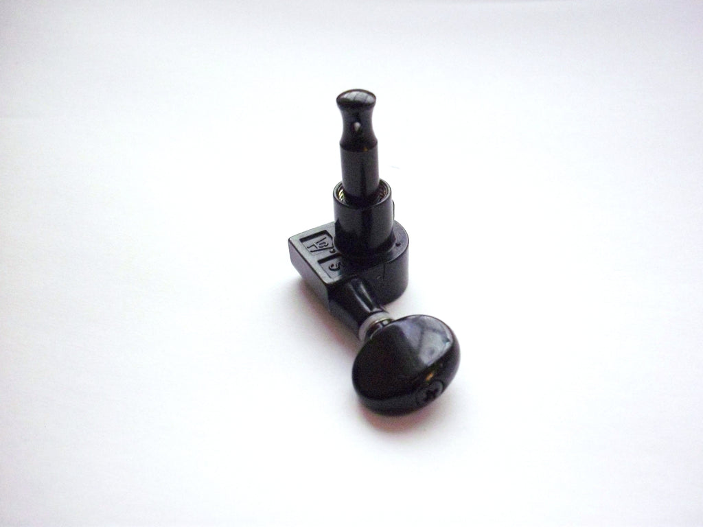 Kluson Modern "Roundback" / Oval / 6 L black