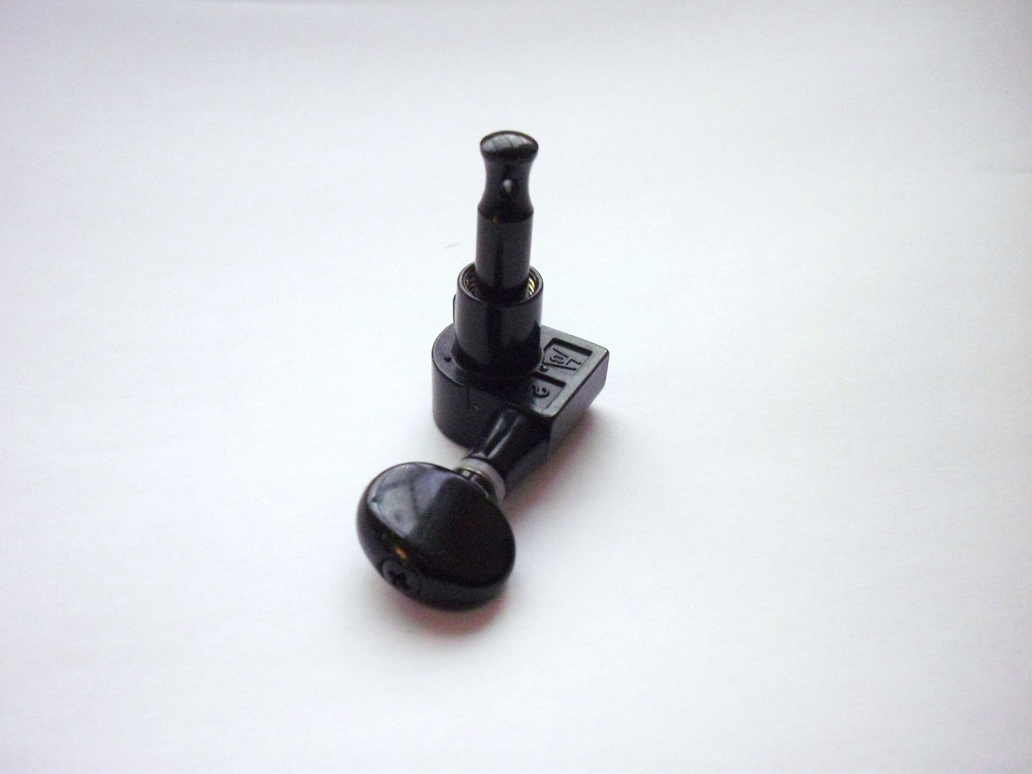 Kluson Modern "Roundback" / Oval / 6 R black (Left hand / reverse)