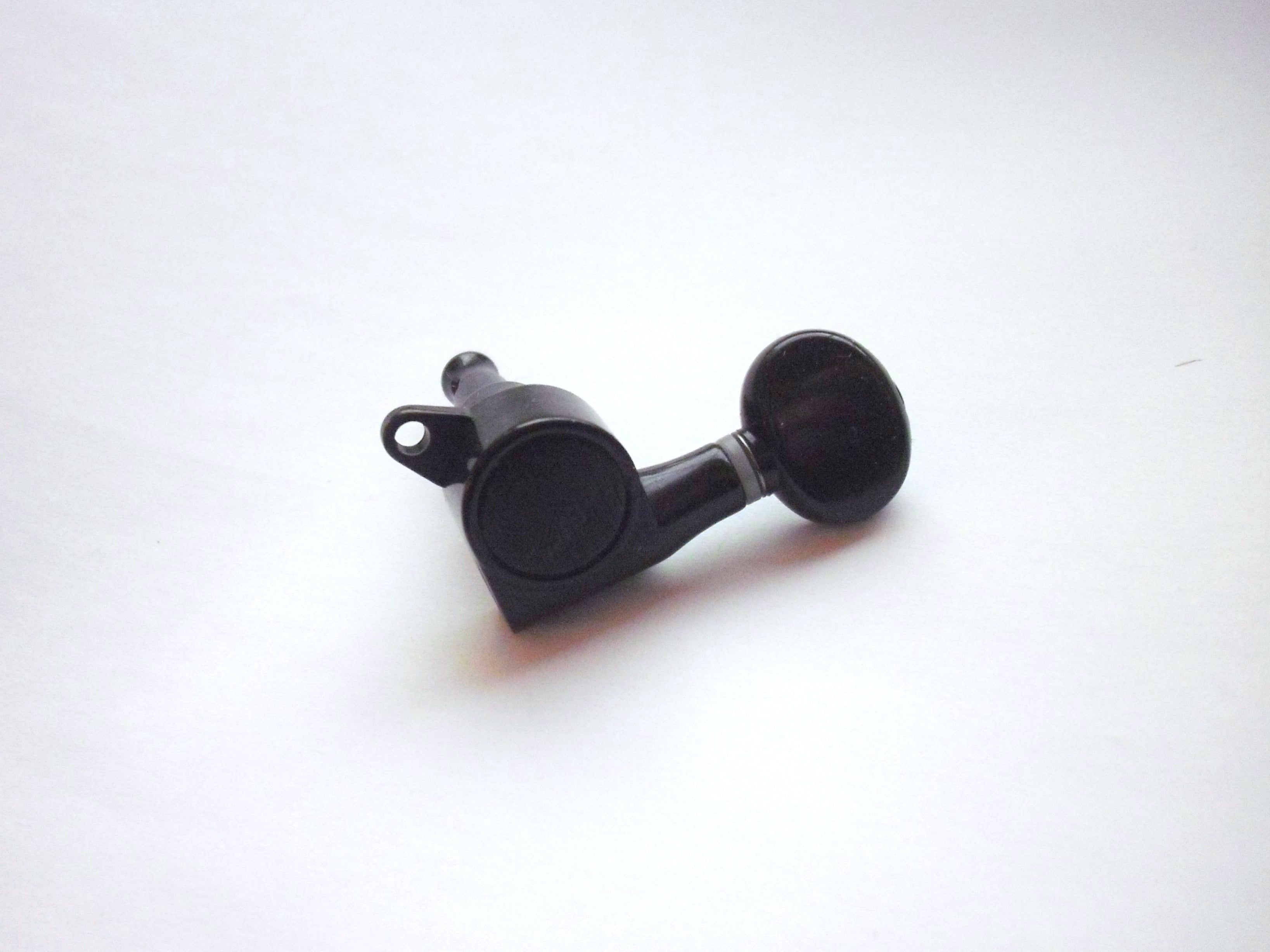 Kluson Modern "Roundback" / Oval / 6 R black (Left hand / reverse)