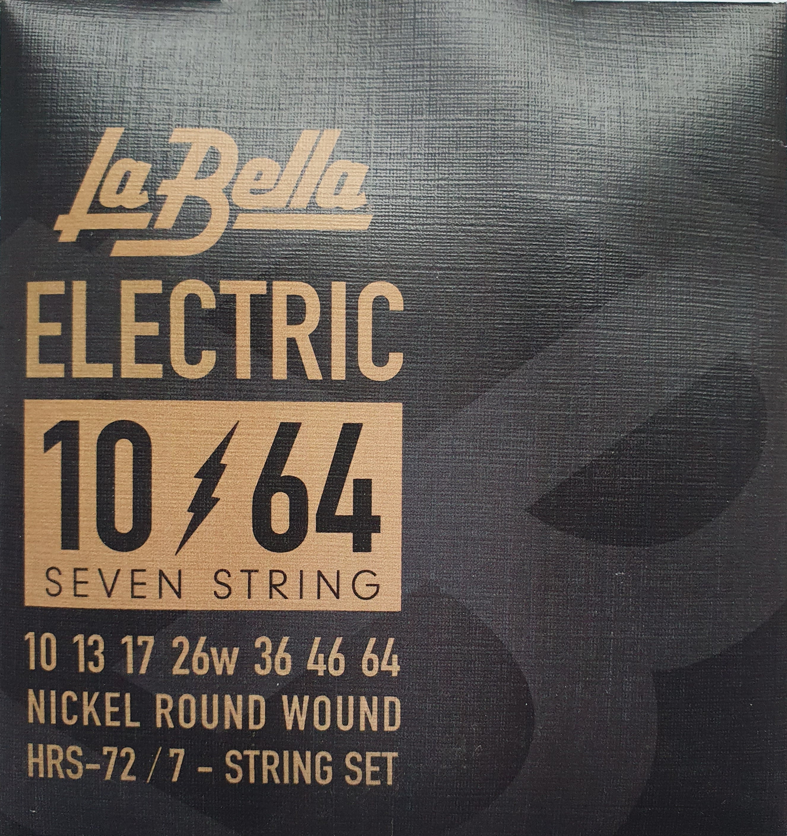 La Bella HRS-72 7-String Set Electric Guitar Strings / Gitarren Saiten 010-064
