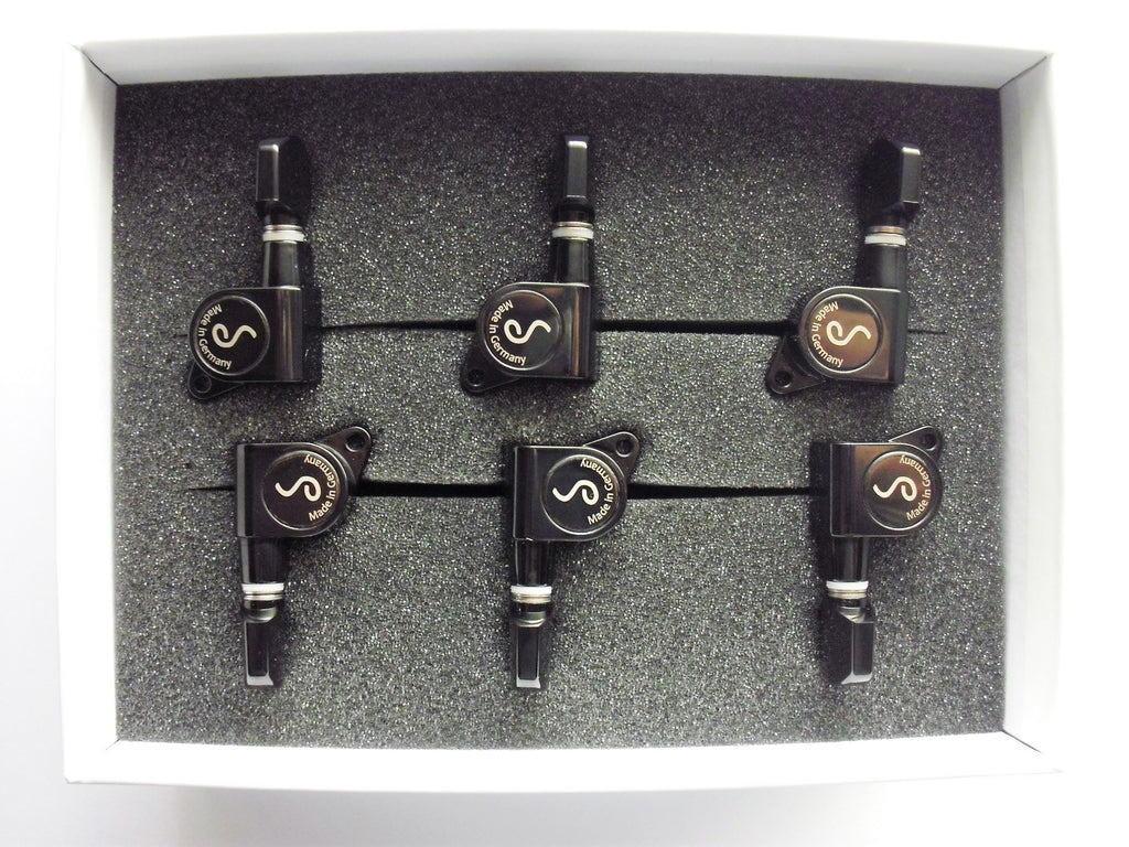 Schaller M6 Tuners (135 Grad) Mechaniken 6 rechts (Lefthand) Black