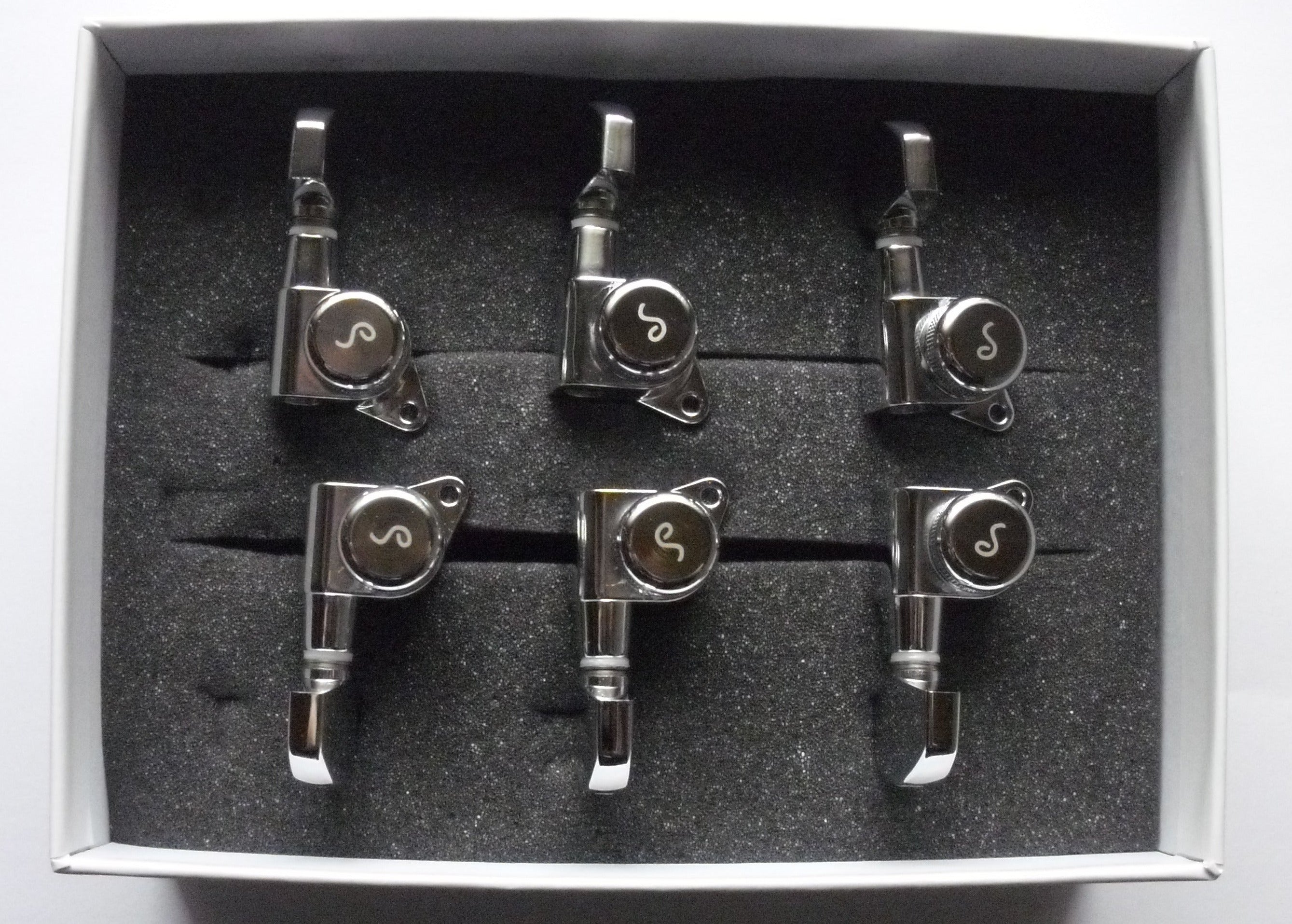 Schaller M6 Locking 21 Tuners 135° Mechaniken 3L 3R Chrome