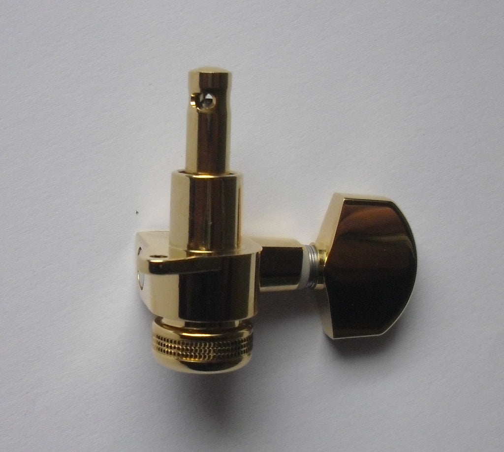 Schaller M6 Locking 19.5 Tuners 135° Mechaniken 3L 3R Gold