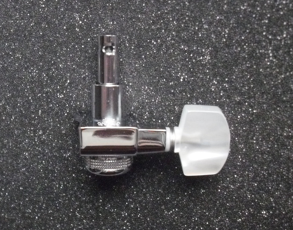 Schaller M6 Locking Tuners 135° Mechaniken 6 links Chrome/Perloid