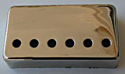 göldo Humbucker Kappe Cover für F-Spaced Pickups nickel